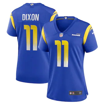 womens nike riley dixon royal los angeles rams game player 